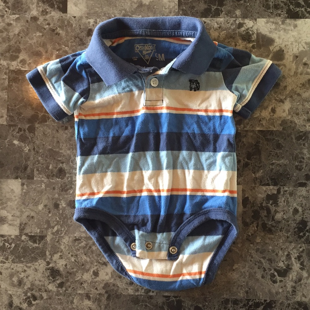 Oshkosh Striped Onesie